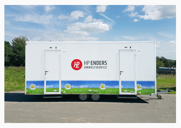 Toilettenwagen Event